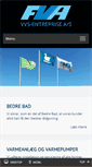 Mobile Screenshot of fva-vvs.dk